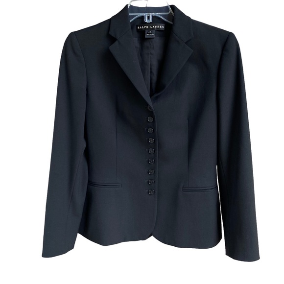 Ralph Lauren Black Label Jackets & Blazers - Ralph Lauren Black Label Wool Blazer Size 6